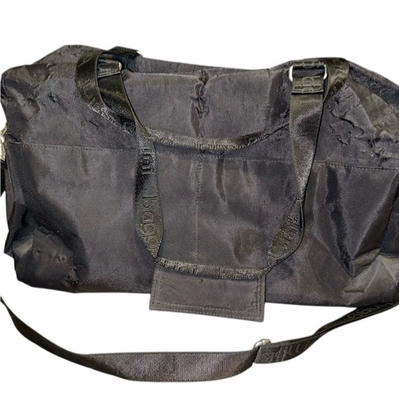 Baggallini Black and Gray Yoga/ Duffel Bag - Picture 2 of 5